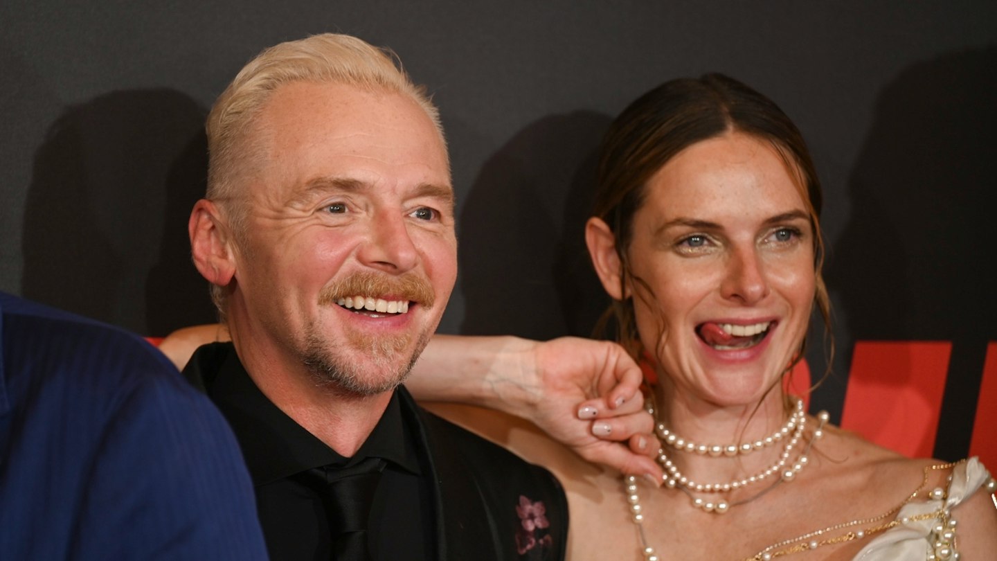 Simon Pegg & Rebecca Ferguson